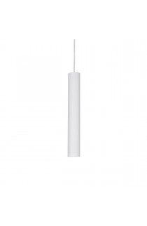 Sospensione al design moderno con struttura in metallo verniciato bianco, disponibile anche in diverse finiture,1 Luce (28W, GU10). 